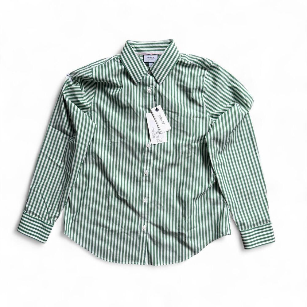 Untuckit Women's Green Shirt - Picture 3 of 7
